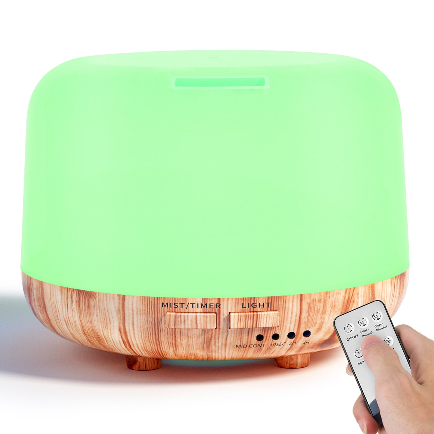 Ultrasonic Aroma Diffuser – Quiet Essential Oil Humidifier