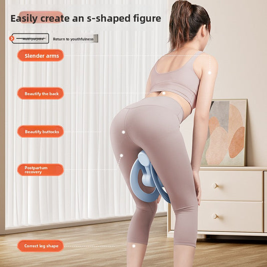 Leg Trainer for Pelvic & Thigh Exercise – Star Ring Counting Kegel & Inner Thigh Toner, view 2