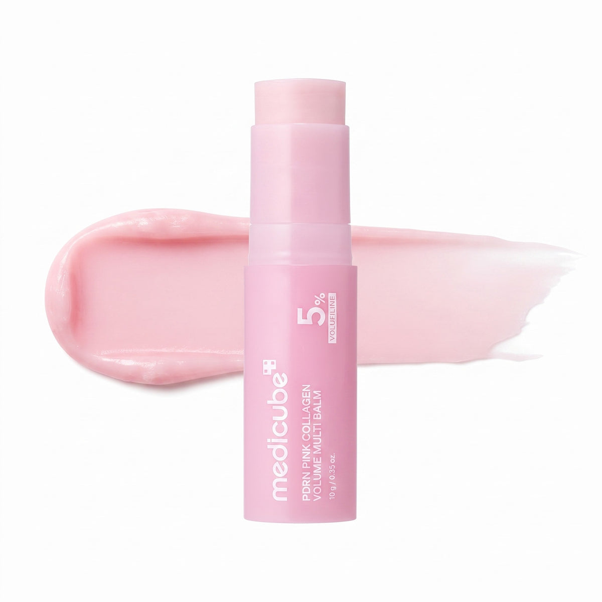 medicube PDRN Pink Collagen Volume Multi Balm twist-up stick, 10g
