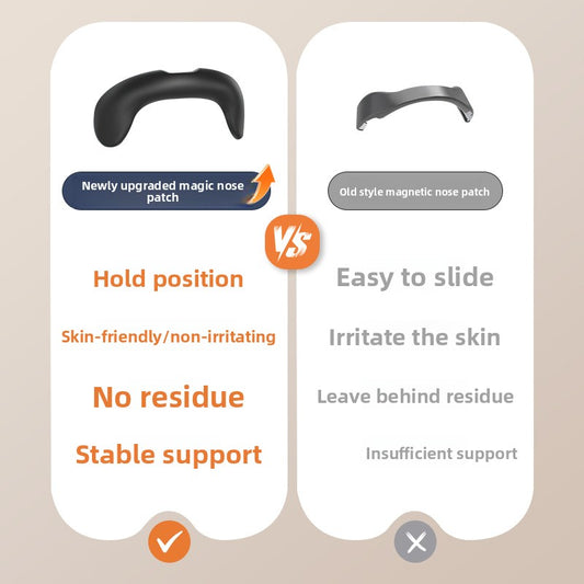 Velcro Anti-Snoring Nose Clip – Medical-Grade Nasal Dilator for Better Sleep, view 2