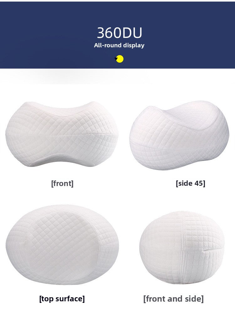 Memory Foam Leg Support Pillow – Ergonomic Side Sleep Cushion (Multiple Shapes & Colors)
