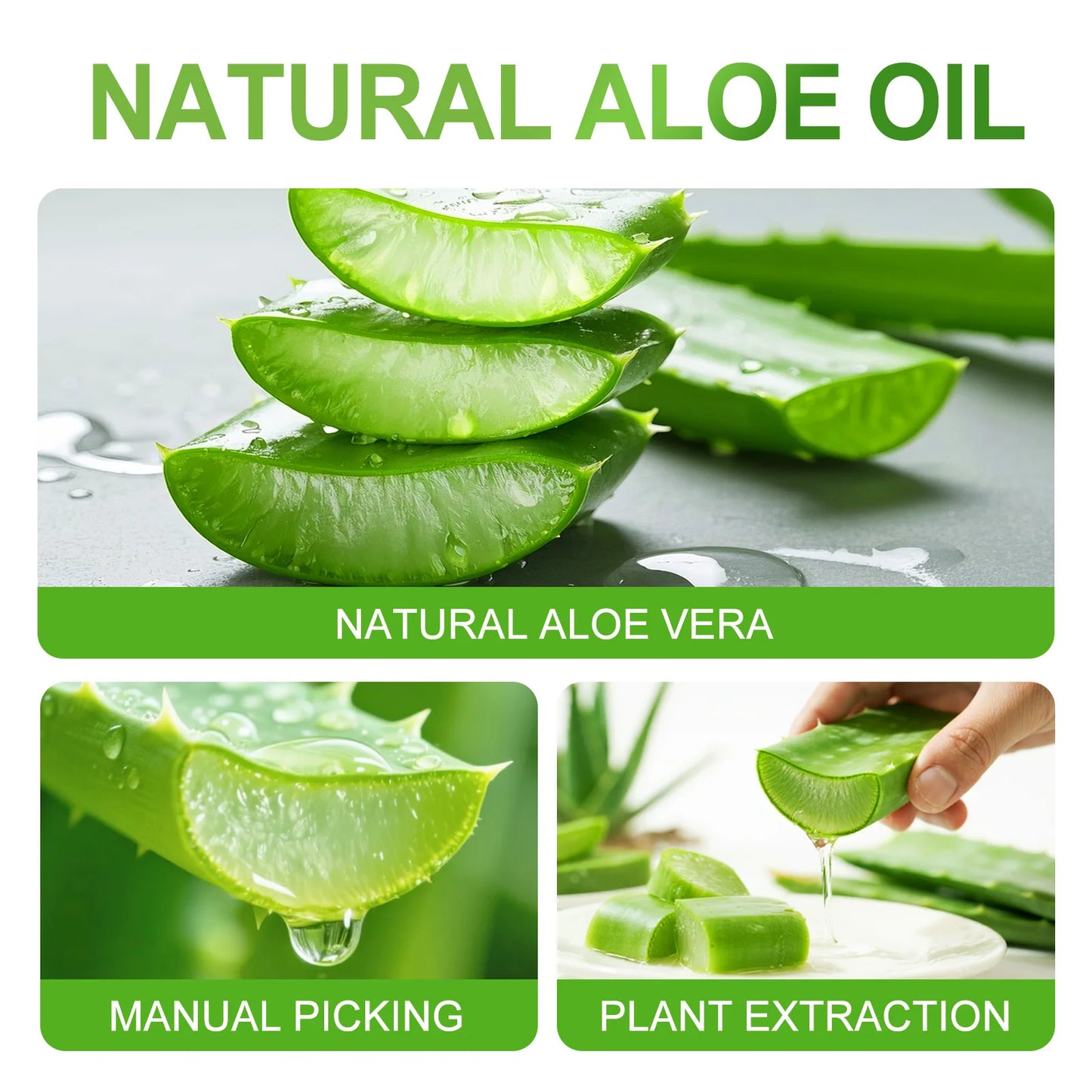128ml Aloe Vera oil Essential Oils Skincare Haircare Nailcare Massage Oil Natural Ingredients Gift To Friends/Parents