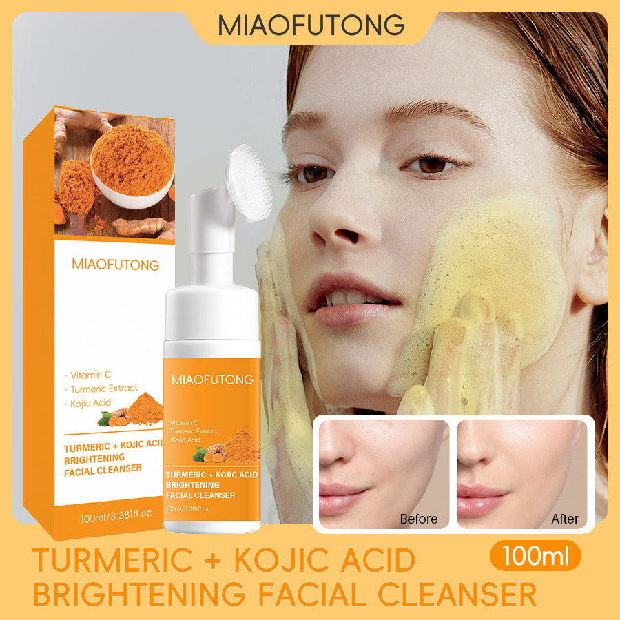 Turmeric Facial Cleansing Mousse Facial Cleanser