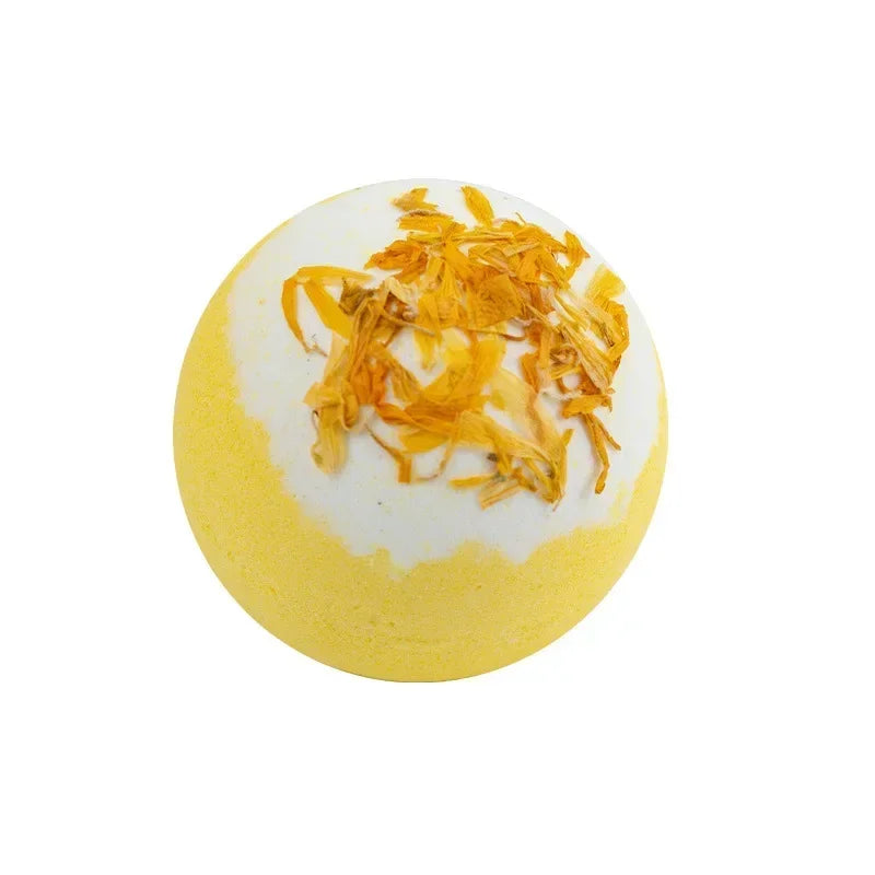1Pc Bath Bomb Moisturizing Peeling Skin Care Bath Ball with Essential Oils and Bath Salts Handmade Bubble Ball Gift Bathing Tool