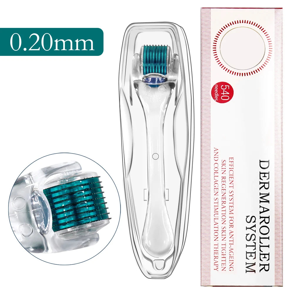Professional Microneedling Derma Roller – Face, Beard & Scalp Care