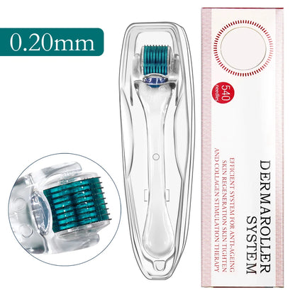 Professional Microneedling Derma Roller – Face, Beard & Scalp Care
