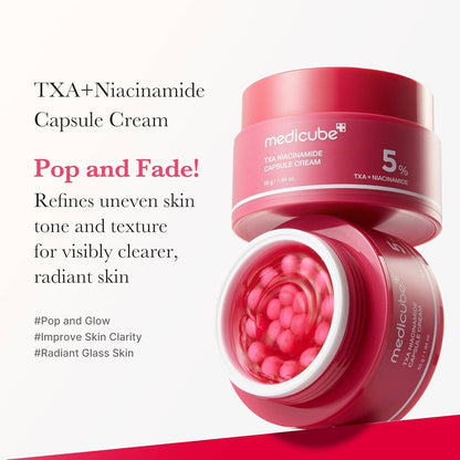 TXA Niacinamide Capsule Cream – Customizable Dark Spot & Tone Care