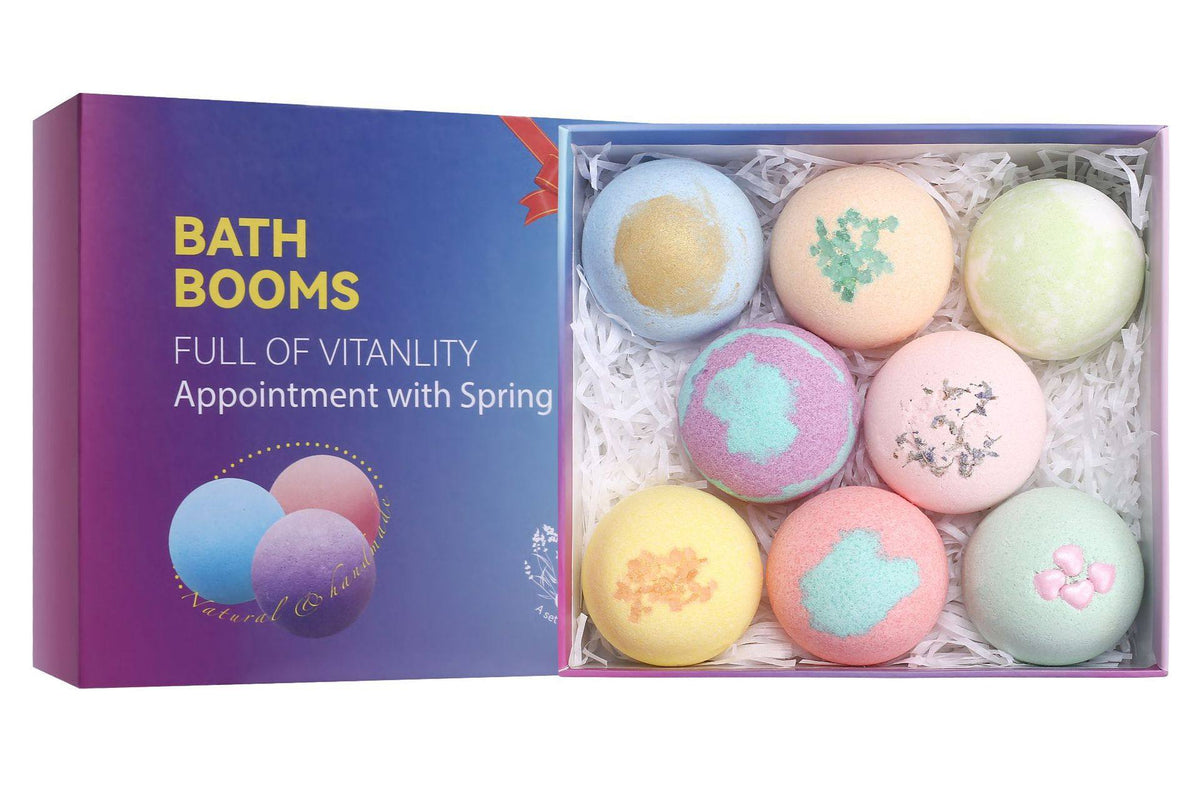 Essential Oil Explosion Bath Salt Balls – 12-Piece Gift Set & Shower Steamers (Multiple Variants), view 9