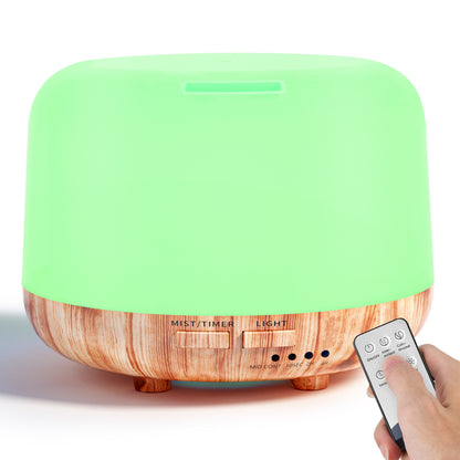 Ultrasonic Aroma Diffuser – Quiet Essential Oil Humidifier