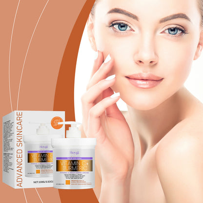 Turmeric Vitamin C Cream for Bright Skin & Dark Spots