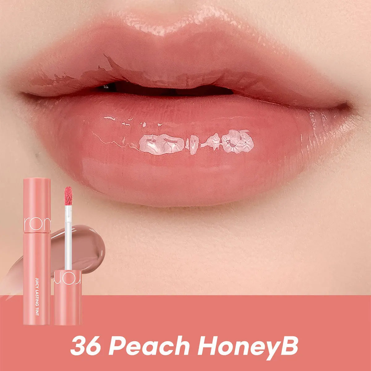 rom&nd JUICY LASTING TINT-7 Shades,Mirror-Like Finish,Glass Lip Effect,Gradient Lip-Friendly,K-Beauty,Korean Makeup,Seasonal