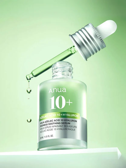 Azelaic Acid 10 Hyaluron Redness Soothing Serum 30Ml