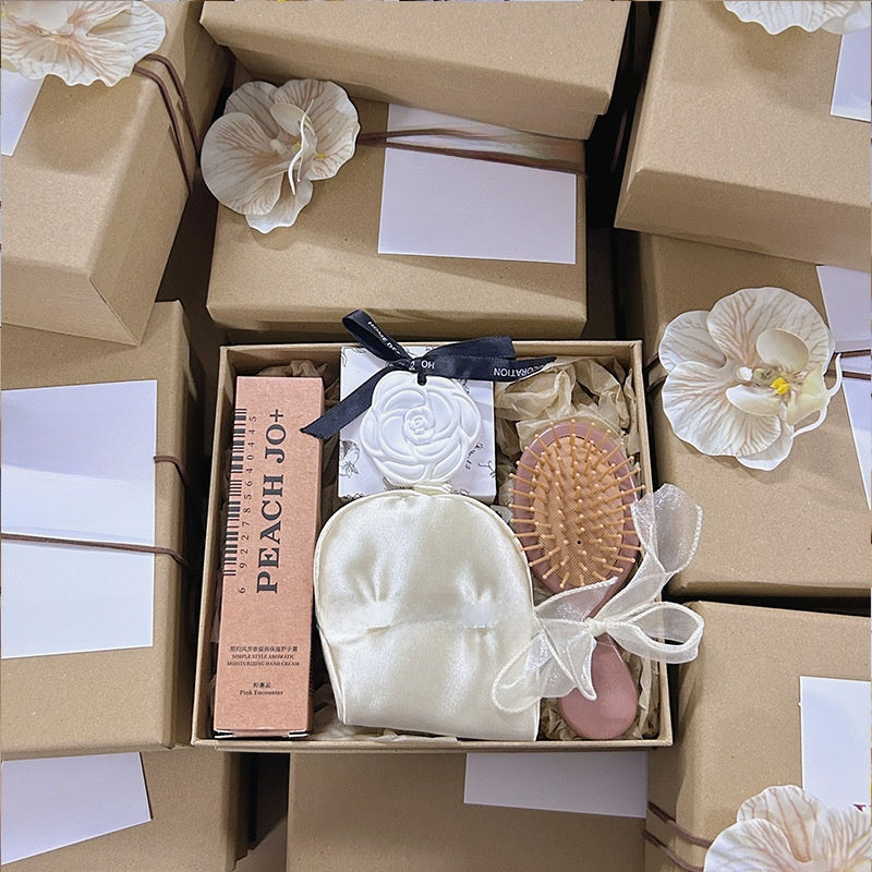 Madrid Self-Care Gift Box Set – Hand Cream, Comb & Pampering Accessories (Choose Your Set)