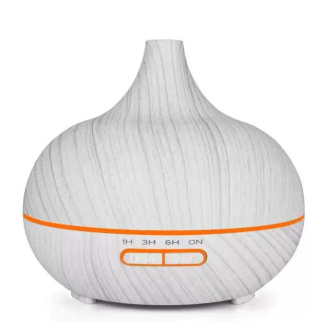 Wood Grain Ultrasonic Aroma Diffuser & Humidifier with Remote – 150 ml / 0.5 L, view 3