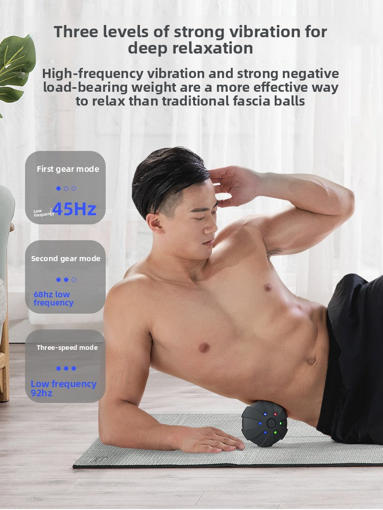 Electric Vibrating Fascia Ball – Dual Ball Muscle Roller