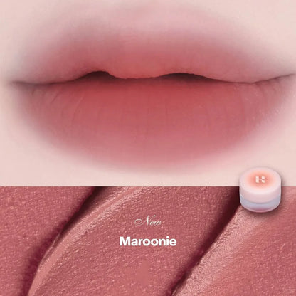[ClearanceSale] HOLIKA HOLIKA Melting Blur Lip Pot 00 MAROONIE,Smooth Velvety Feel,Easy to Spread & Blend,K-Beauty,Korean Makeup