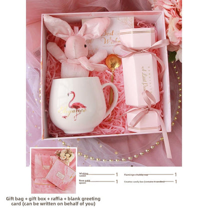 New Year Celebration Mug Gift Set – Elegant Ceramic Souvenir Mug