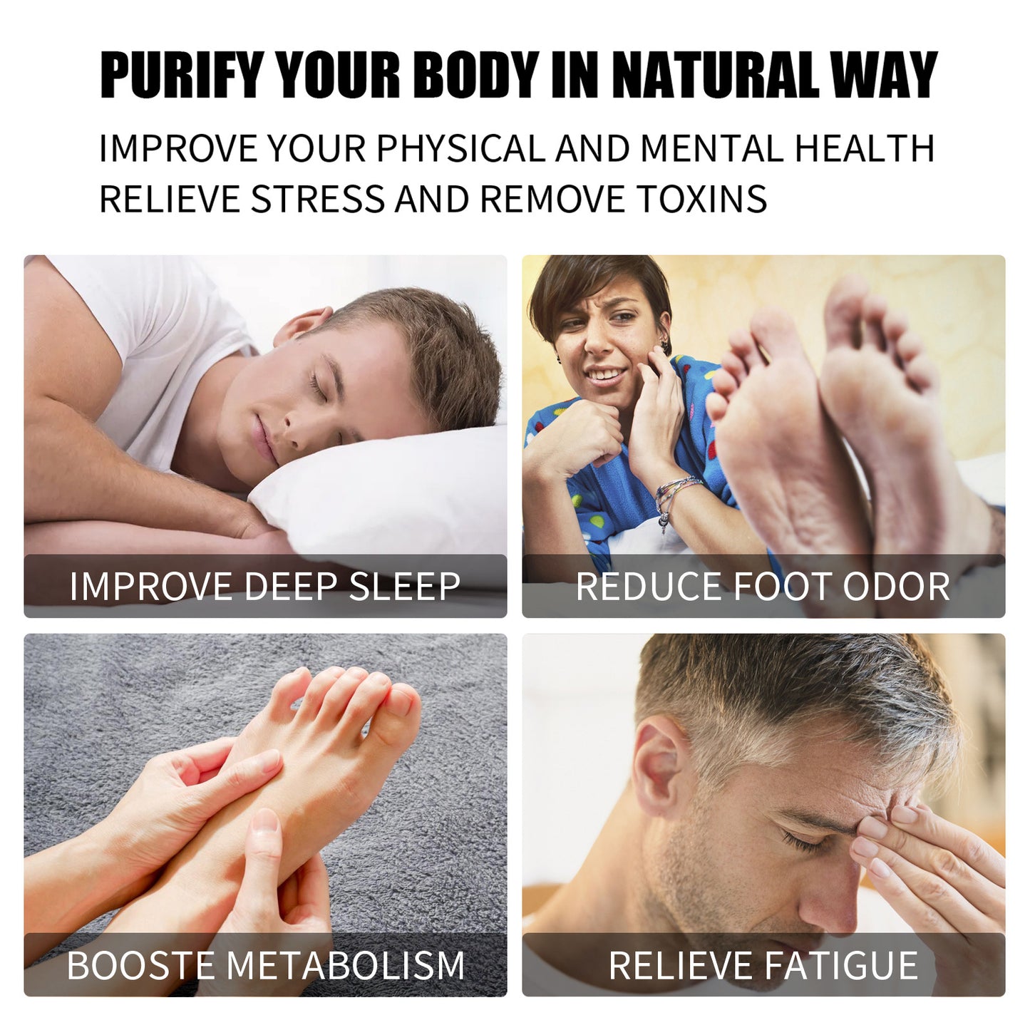 Ginger Foot Care Patch for Cleansing and Comfort