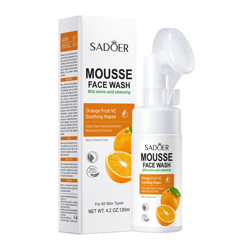 Sadoer Chlorophyll Amino Acid Cleansing Mousse – Gentle Foaming Face Wash for Combination Skin (Multiple Variants), view 7