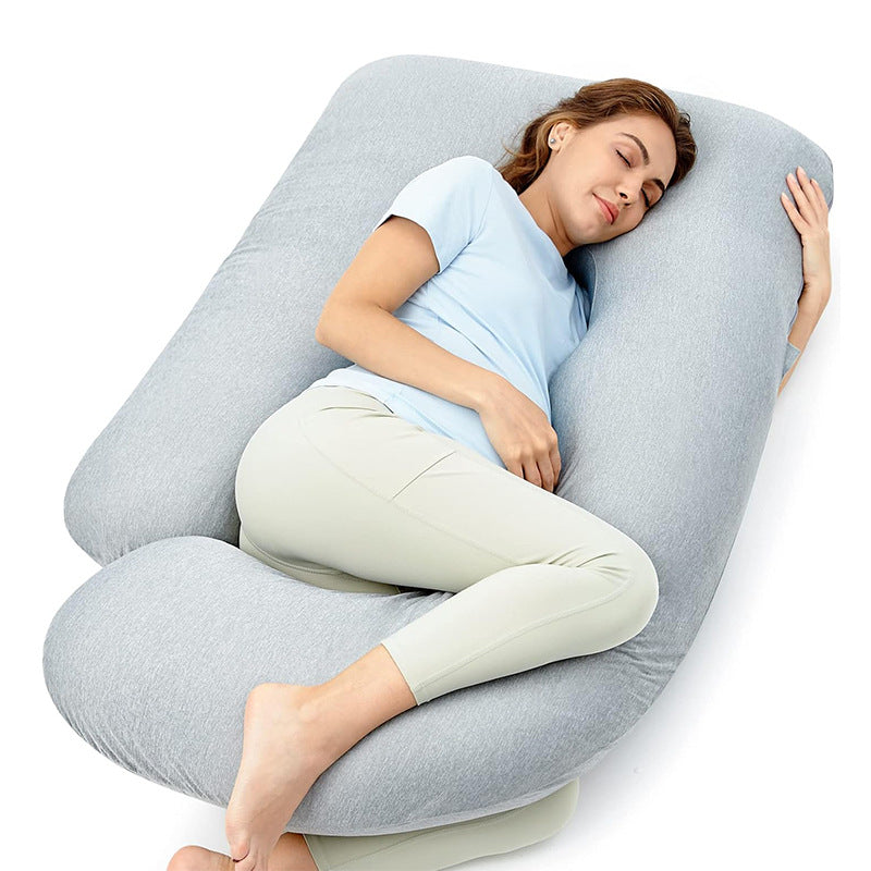 Ergonomic Pregnancy Maternity Pillow – Full Body Side Sleeper Support, view 8