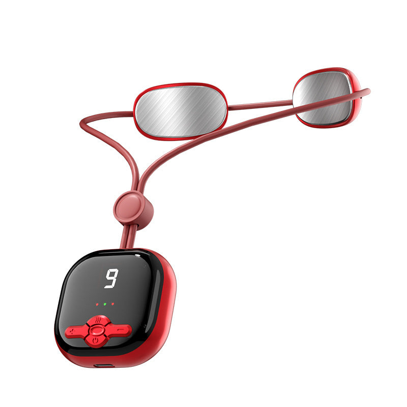 Portable Rechargeable Neck Massager with Heat and EMS