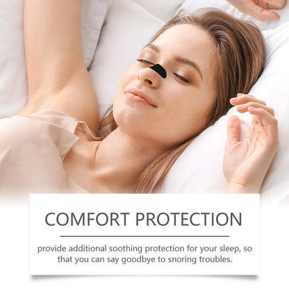 Sleep Care Snoring Patch Set – Nose & Mouth Nighttime Comfort Strips (30 Pack)