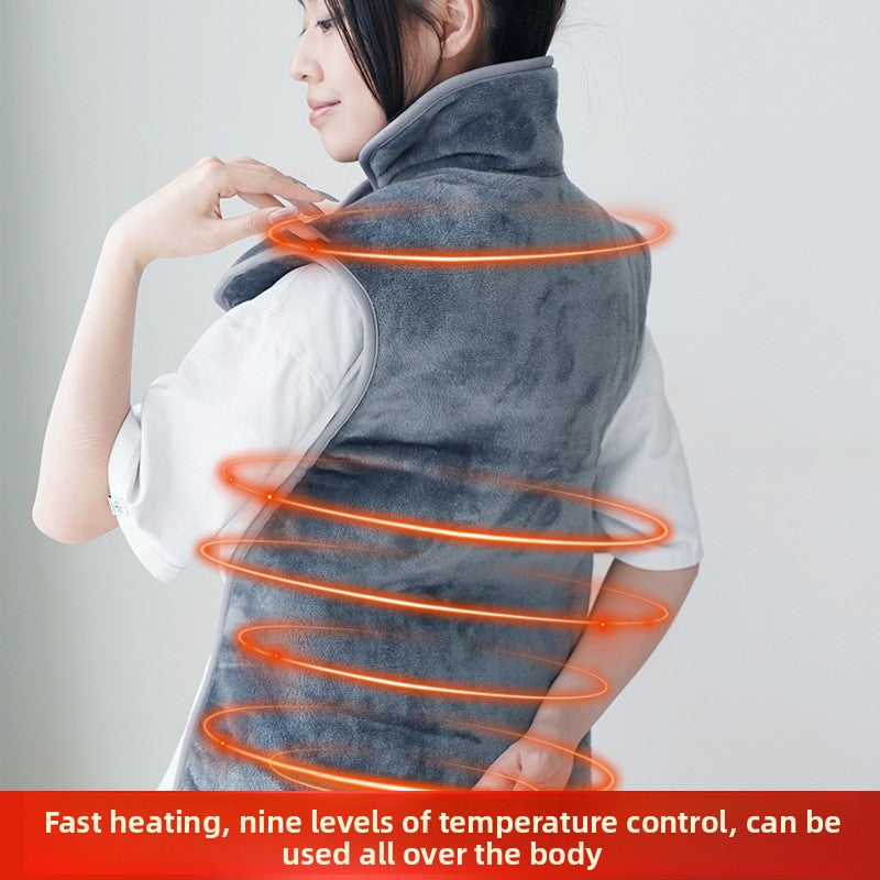 Multifunctional Electric Heating Pad – Back, Shoulder & Neck Pain Relief Blanket
