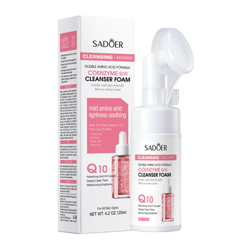 Sadoer Chlorophyll Amino Acid Cleansing Mousse – Gentle Foaming Face Wash for Combination Skin (Multiple Variants), view 9