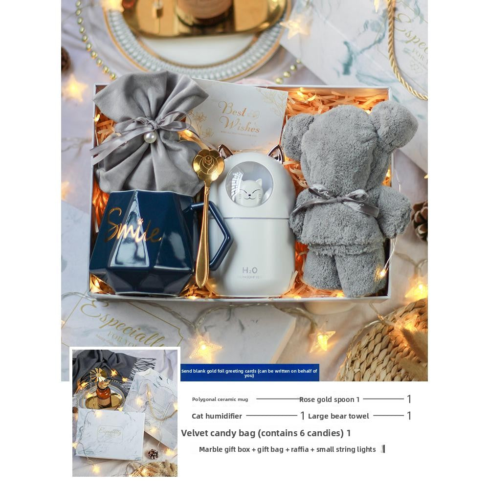 New Year Celebration Mug Gift Set – Elegant Ceramic Souvenir Mug