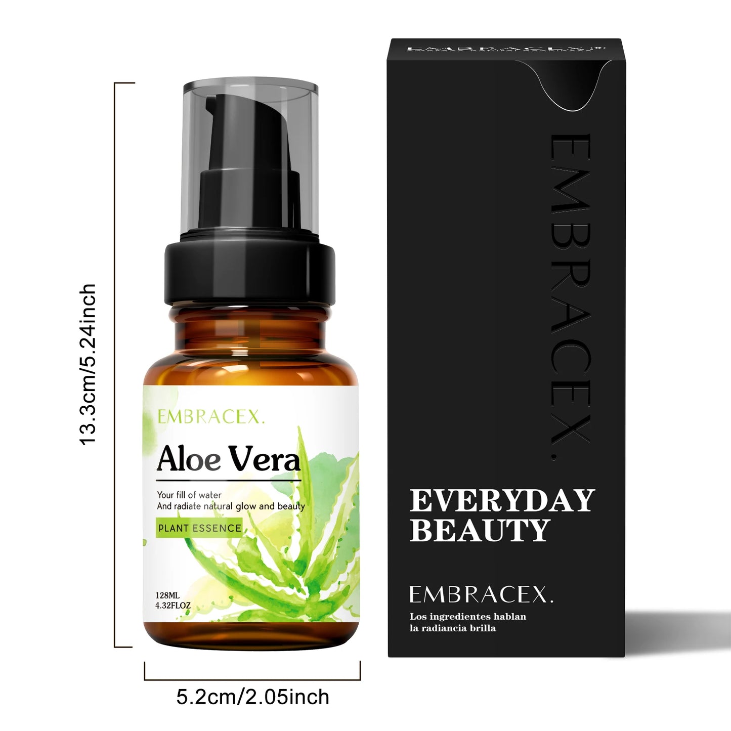 128ml Aloe Vera oil Essential Oils Skincare Haircare Nailcare Massage Oil Natural Ingredients Gift To Friends/Parents