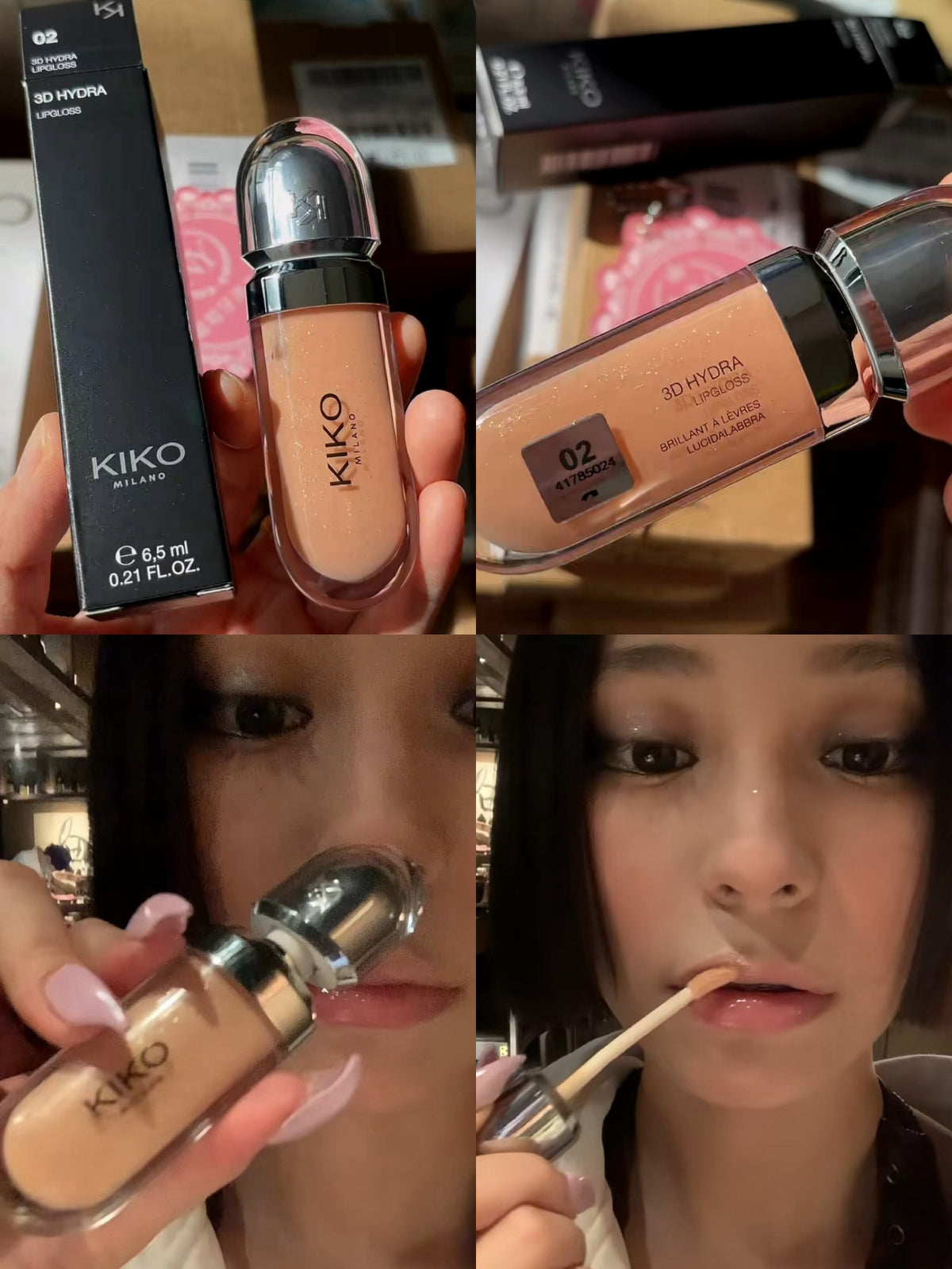 KIKO 3D Mirror Lip Gloss – Italian High-Shine Lip Glaze, view 5