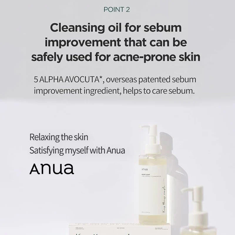 Anua Heartleaf Pore Control Cleansing Oil 200Ml