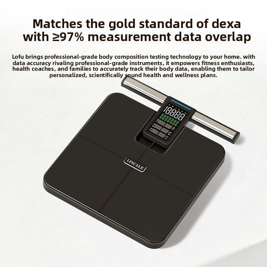 Smart 8‑Electrode Body Fat Scale – Bluetooth & Wi‑Fi Health Tracker, view 2