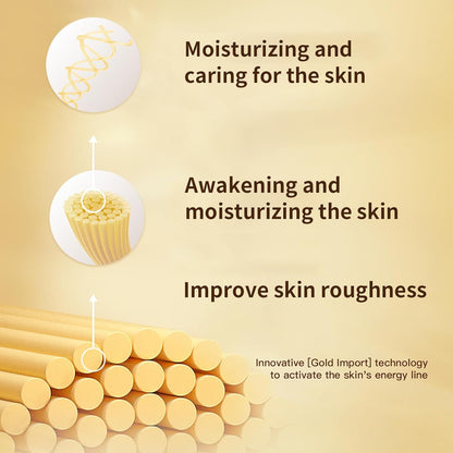 24K Gold Bio Collagen Face Mask - Hydrating Overnight Collagen Treatment (34g x 4)