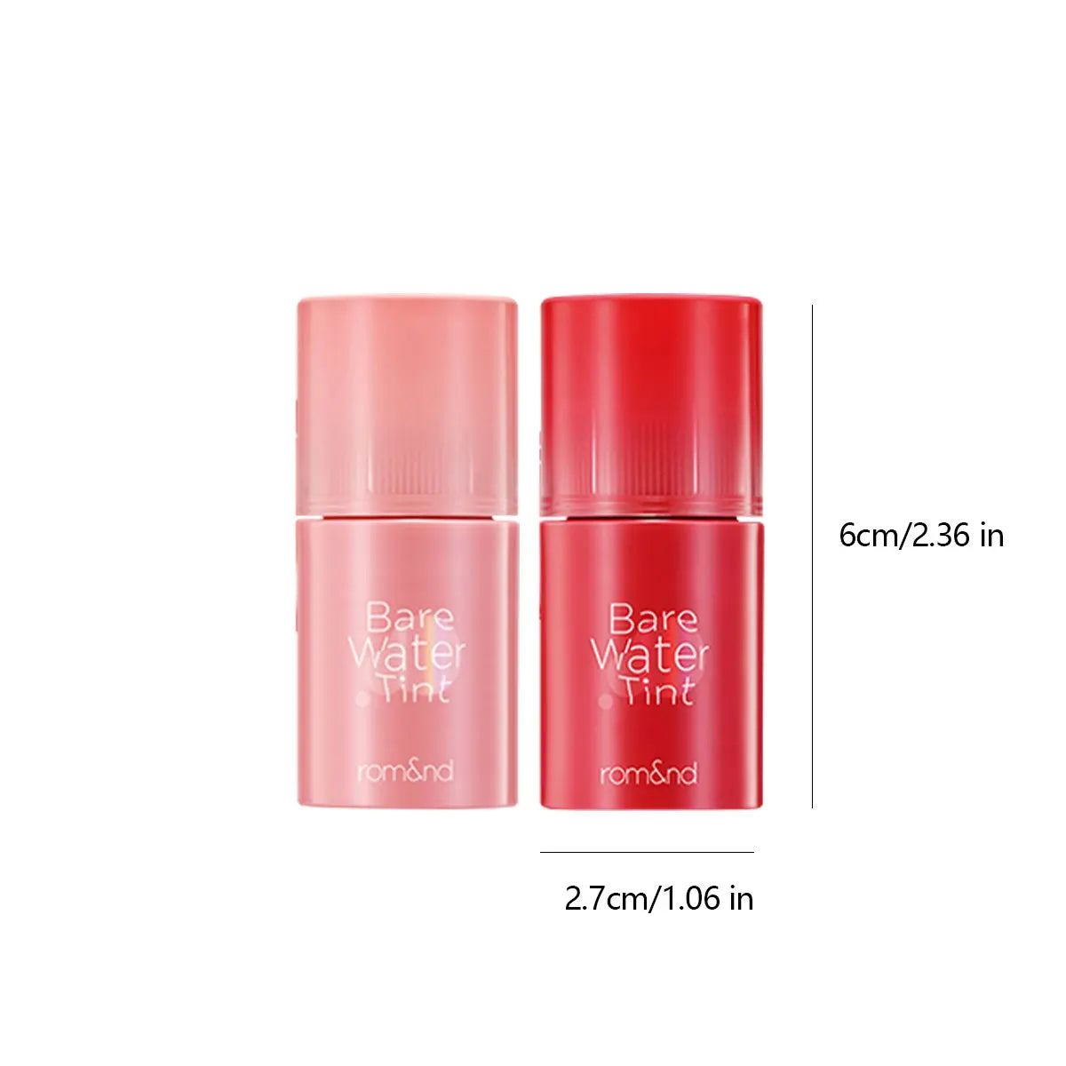 rom&nd BARE MOOL TINT,Water-Light Texture,Refreshing Non-Sticky,Long-Lasting Moisture,Daily Natural,Party,K-Beauty,Korean Makeup