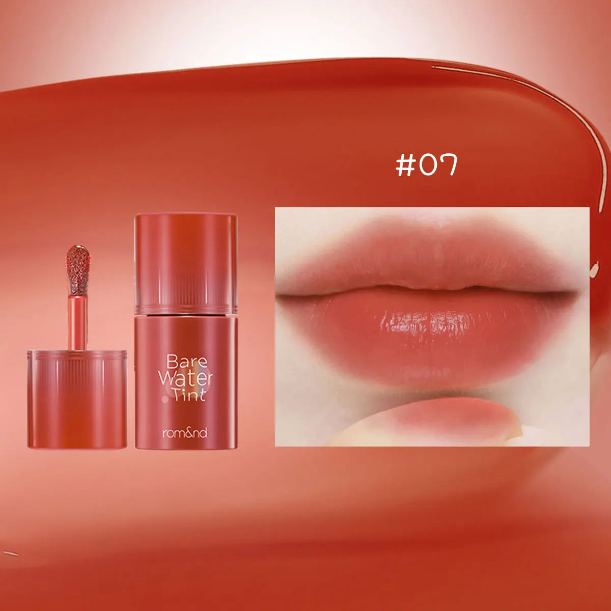 rom&nd BARE MOOL TINT,Water-Light Texture,Refreshing Non-Sticky,Long-Lasting Moisture,Daily Natural,Party,K-Beauty,Korean Makeup