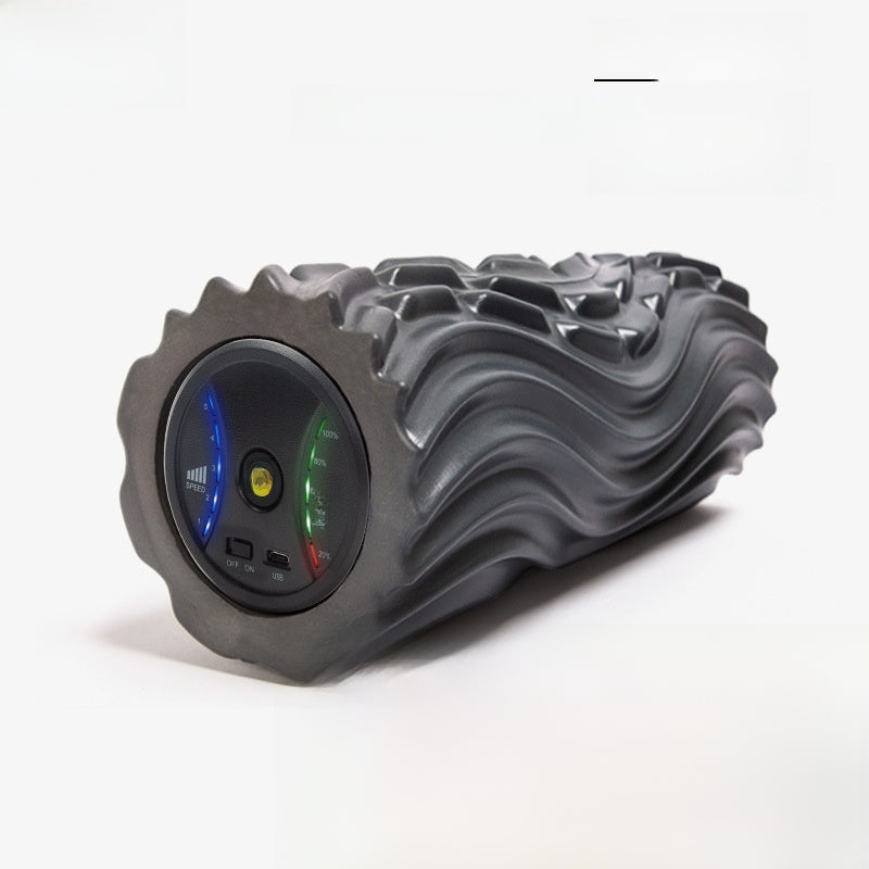 Electric Vibrating Foam Roller – Yoga & Muscle Recovery Massager