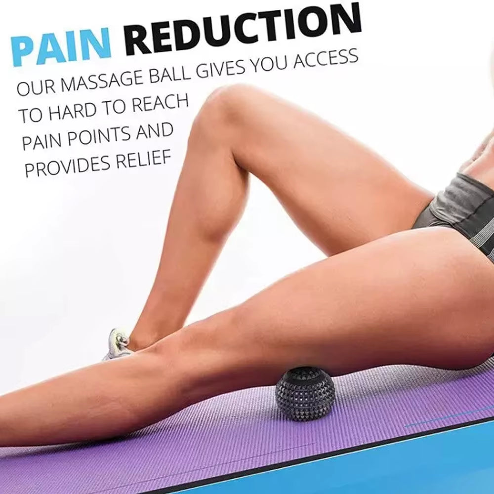 Vibrating Massage Ball for Muscle Recovery Myofascial Release and Soreness Relief Portable Fitness Massager Yoga Massage Roller