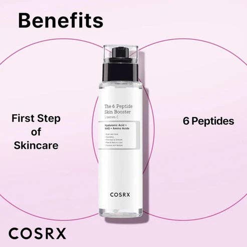 COSRX The 6 Peptide Skin Booster Serum 150ml – Multi-Concern Peptide Toner-Serum