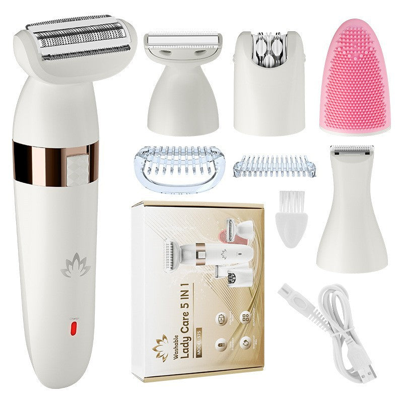 7-in-1 Waterproof Electric Hair Removal Kit – Face, Body & Bikini Trimmer, view 21