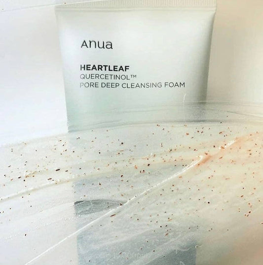 Anua Heartleaf Quercetinol Pore Deep Cleansing Foam Cleanser 150ml – Pore-Deep Soothing Cleanser