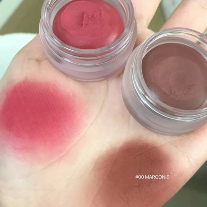 [ClearanceSale] HOLIKA HOLIKA Melting Blur Lip Pot 00 MAROONIE,Smooth Velvety Feel,Easy to Spread & Blend,K-Beauty,Korean Makeup