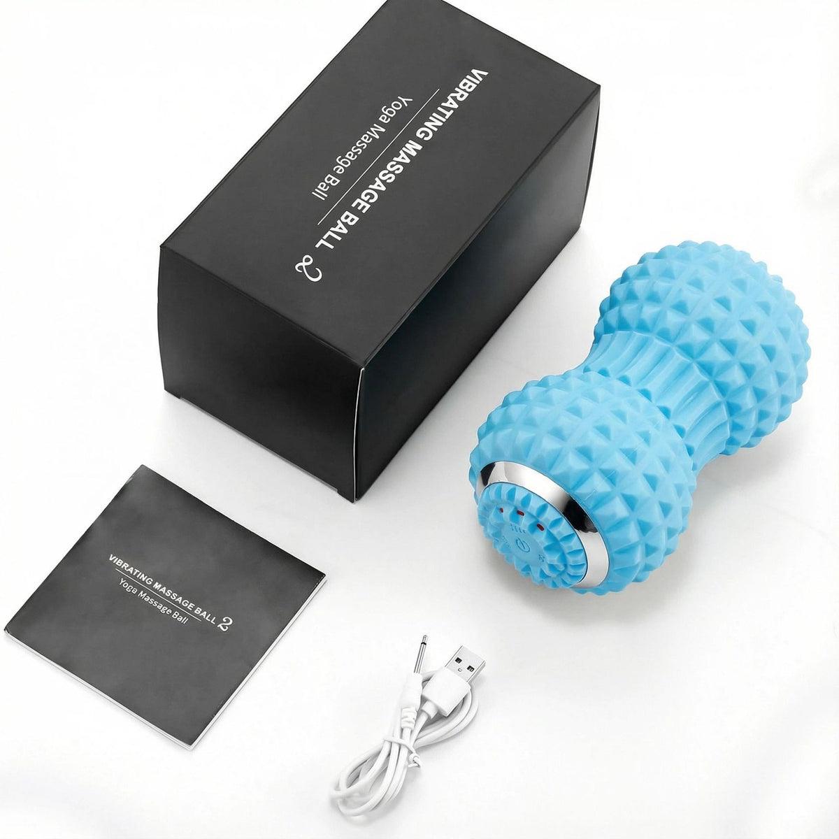 Electric Vibrating Fascia Ball – Dual Ball Muscle Roller, view 6