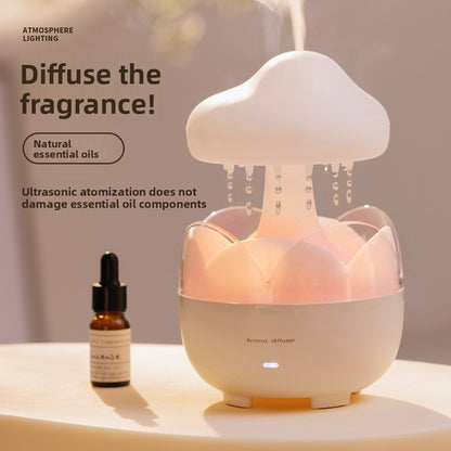 Aromatherapy Essential Oil Diffuser – Ultrasonic Mist & Cozy Ambience