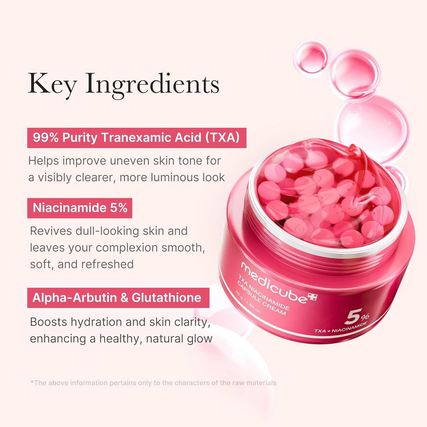 TXA Niacinamide Capsule Cream – Customizable Dark Spot & Tone Care