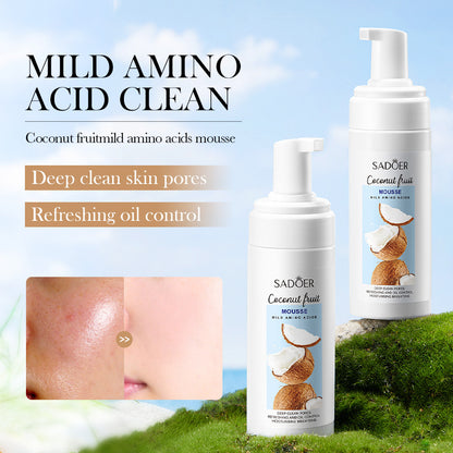Chlorophyll Amino Acid Cleansing Mousse – Gentle Foaming Face Wash (Multiple Variants)