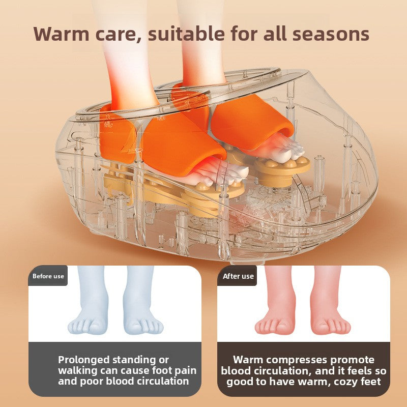6D Foot Leg Massager with Heating – Airbag Compression & Infrared Therapy Massager
