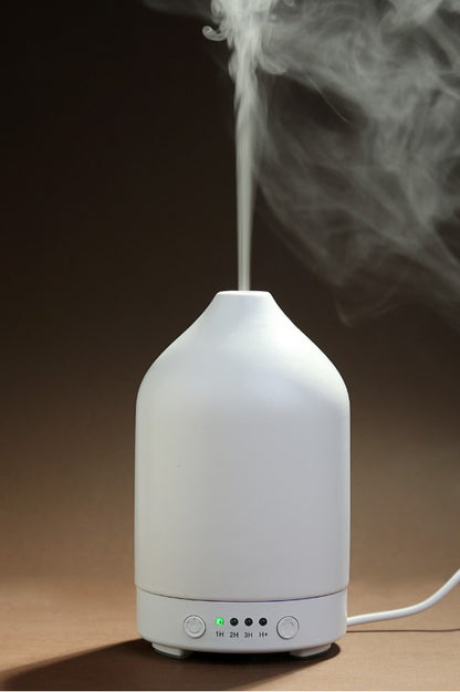 Ultrasonic Aroma Diffuser – Quiet Essential Oil Humidifier