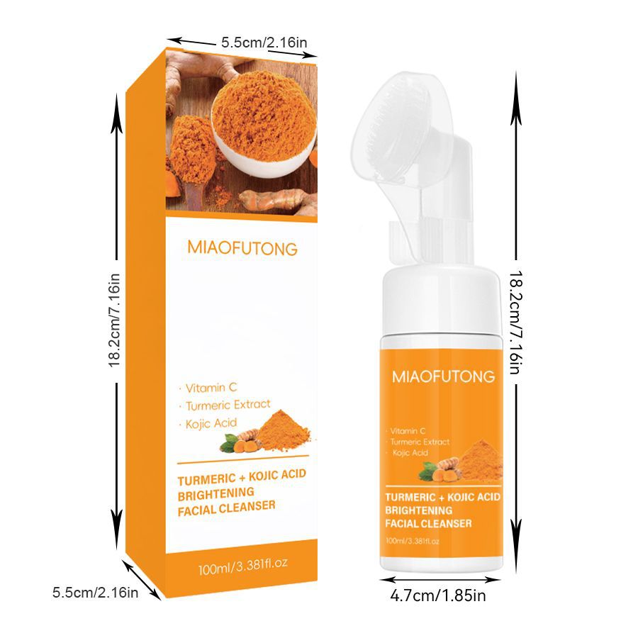 Turmeric Facial Cleansing Mousse Facial Cleanser