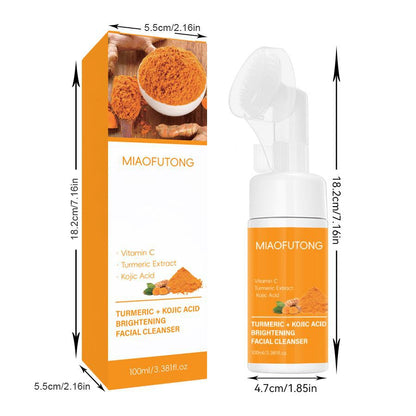 Turmeric Facial Cleansing Mousse Facial Cleanser